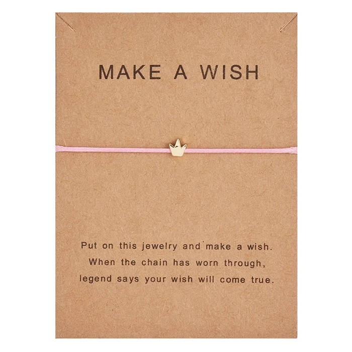 Bracelet/Anklet with Crown Charm