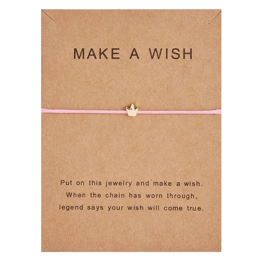 Bracelet/Anklet with Crown Charm